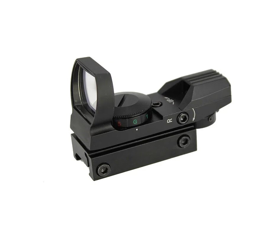 Red Dot Para Airsoft, Shotgun E Pistola 1x32 Green E Red Trilho 22mm