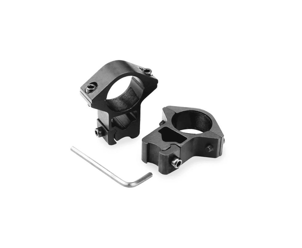 Mount Duplo De Fixação De Luneta 11mm - Com Trilho Superior