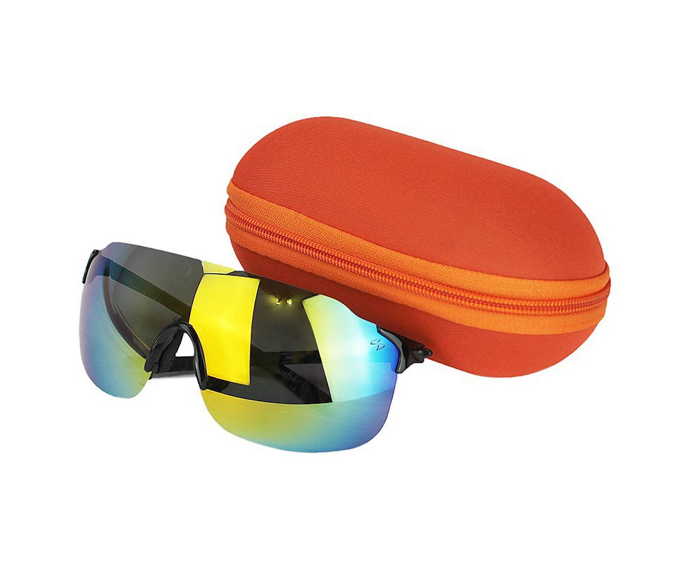 Óculos Ciclismo Montain Bike 2 Armação Preta Lente Furtacor Insano Shades