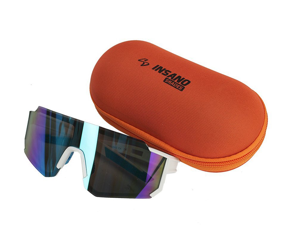 SlimBoy I Armação Branca - Lente Azul