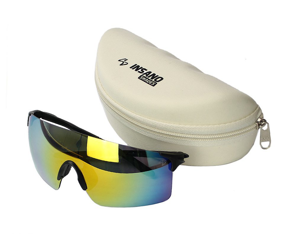 Óculos Insano Shades Montain Bike 1 I Armação Preta - Lente Furtacor