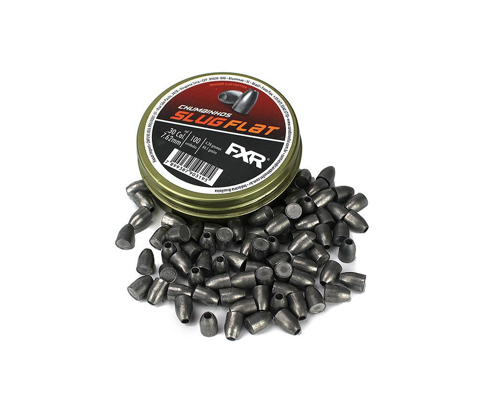 Chumbinho FXR Slug Flat 7.62mm (100 unidades)