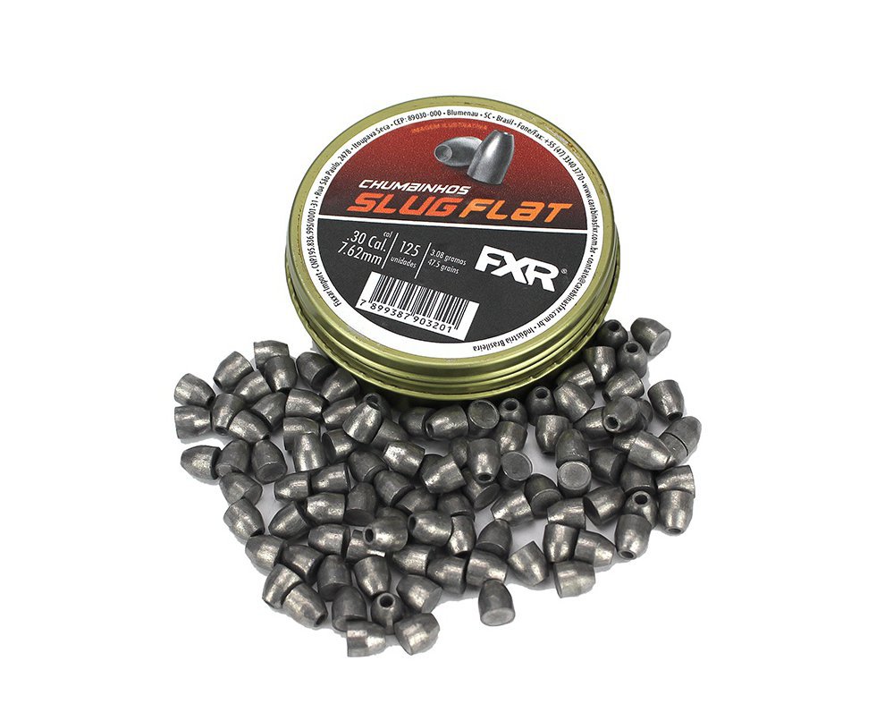 Chumbinho FXR Slug Flat 7.62mm (125 unidades)