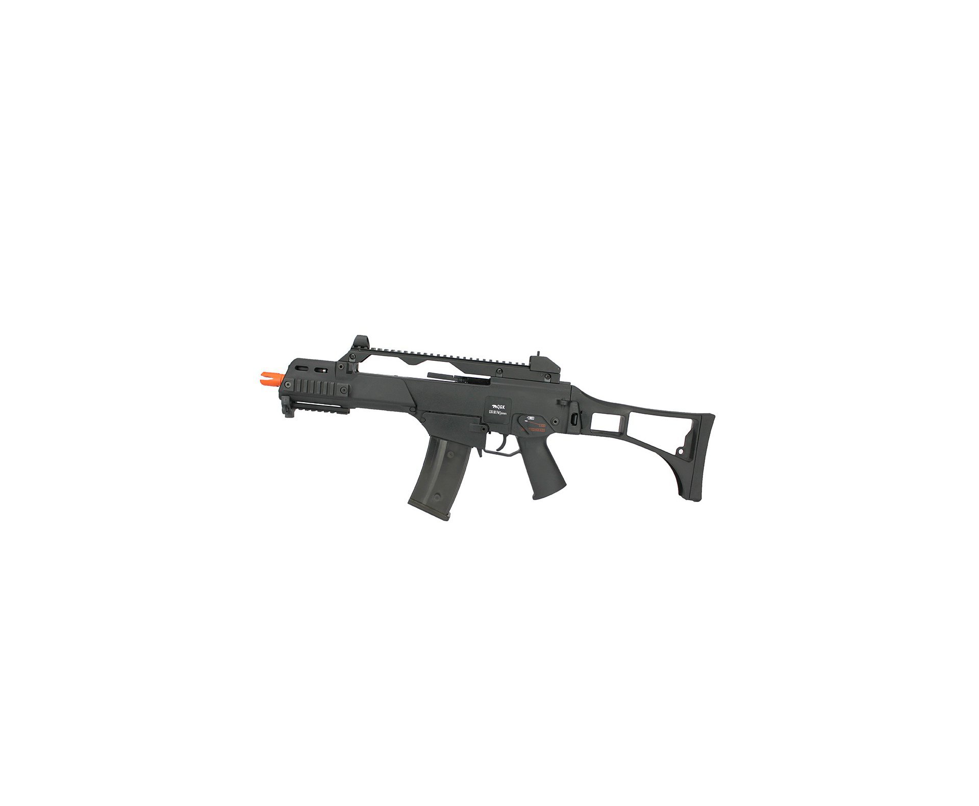 Artefato de Airsoft Gas GBB Green Gas G36 BK Full Metal Blowback 6mm QGK