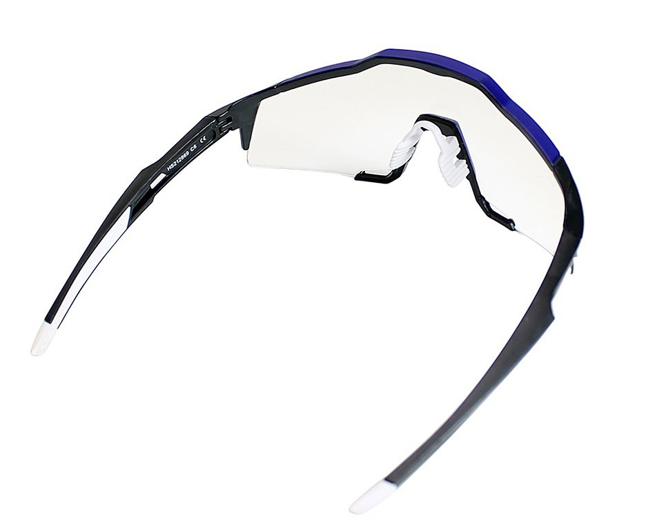 Rush I Armação Azul/Preto - Lente Transparente