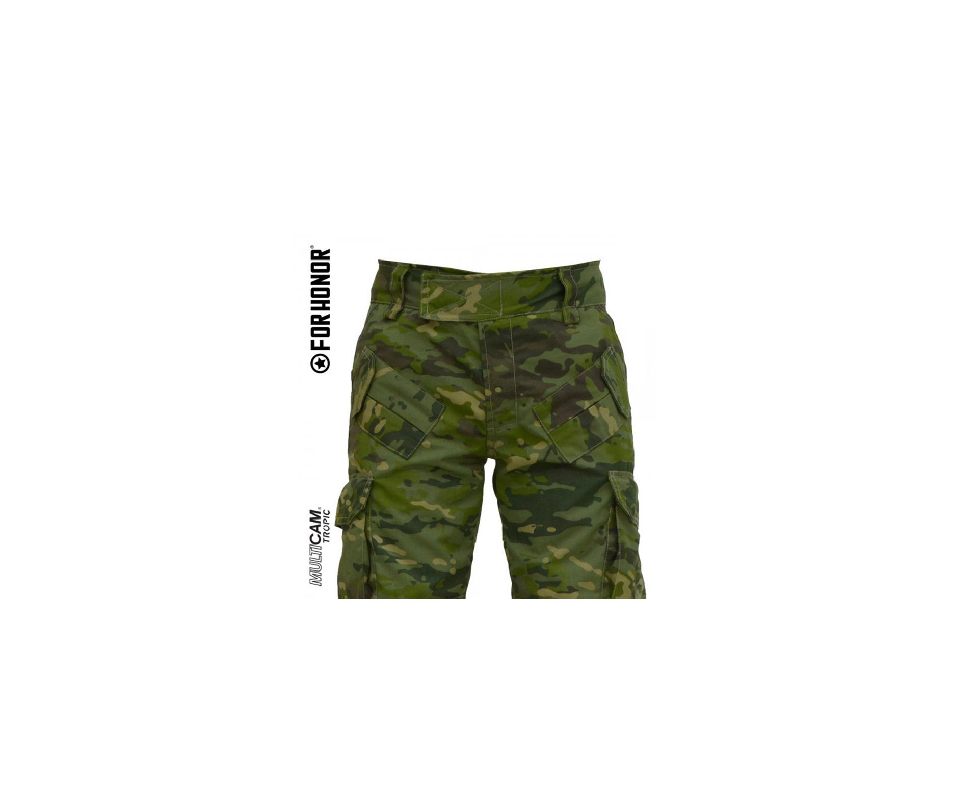 Calça Forhonor Mod. 911-24 Camuflado Multicam Tropic Tatica, Militar, Airsoft, Ripstop