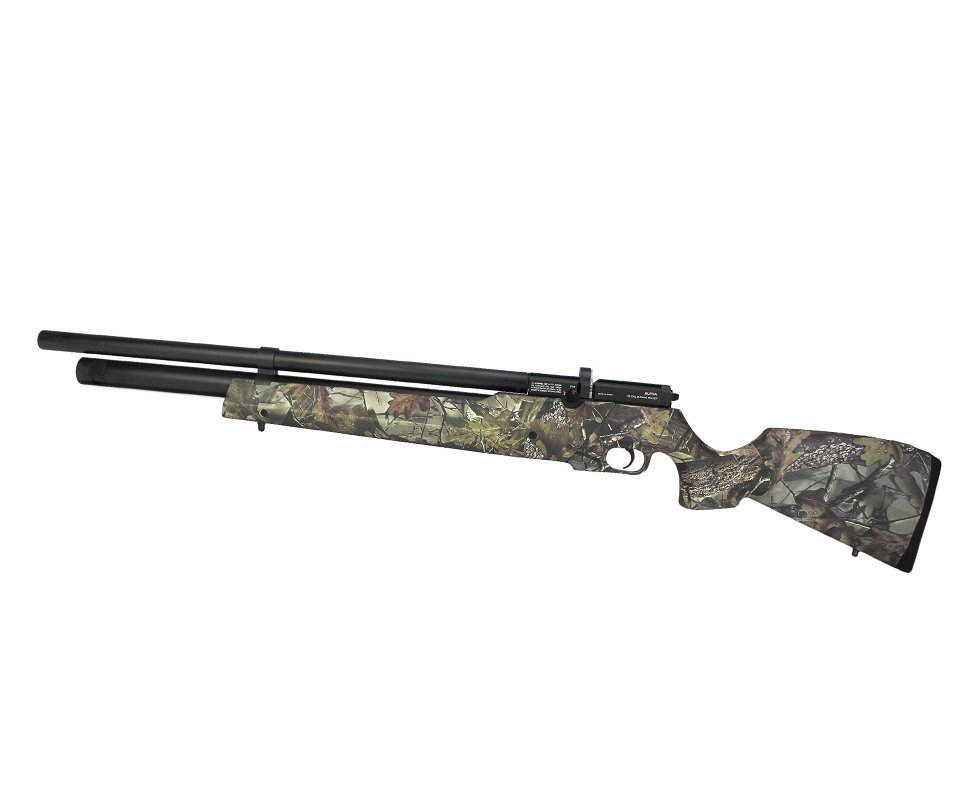 Carabina De Pressão PCP Alpha Camuflada Multishot 10 Tiros 5,5mm - Nova Vista