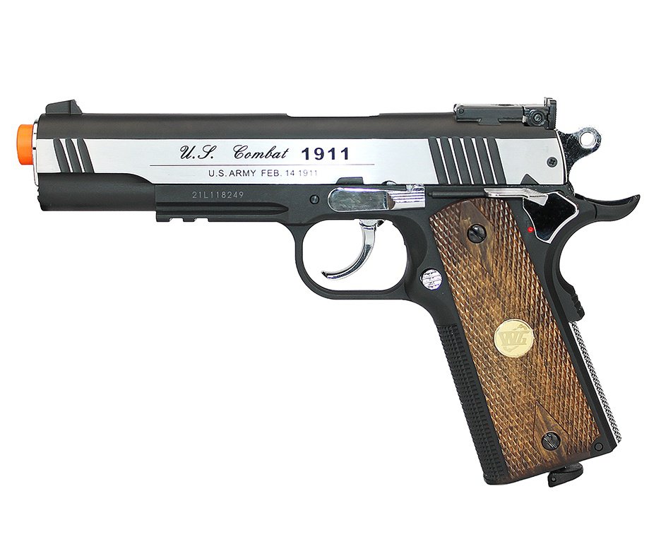 Pistola de Airsoft 1911 Special Metal CO2 6mm Rossi Wingun