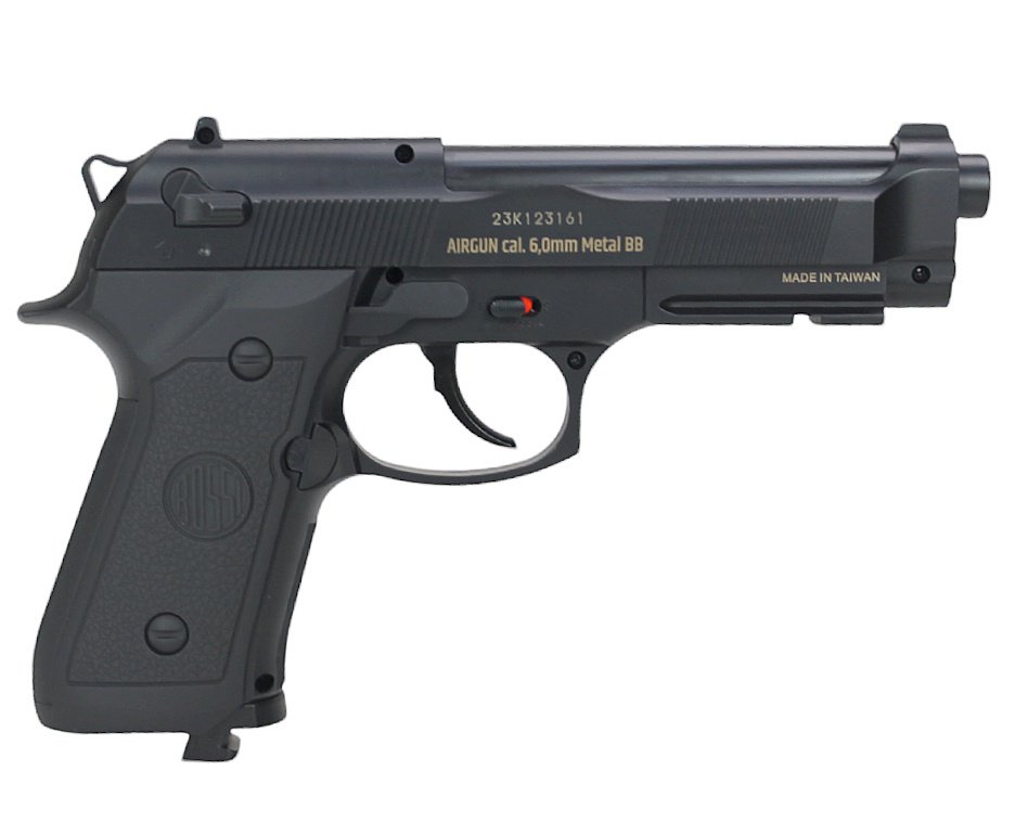 Pistola de Pressão Rossi CO2 Beretta M9 6mm esfera aço Wingun