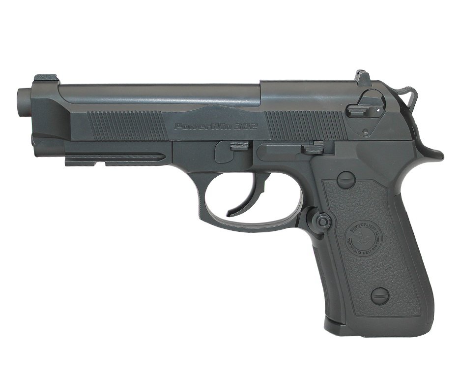 Pistola de Pressão Rossi CO2 Beretta M9 6mm esfera aço Wingun