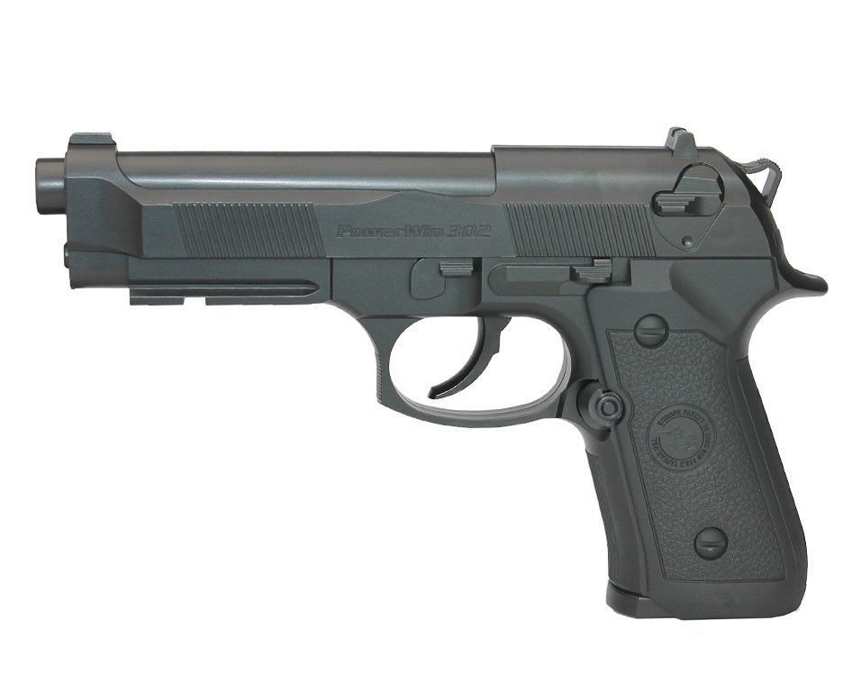 Pistola de Pressão CO2 Beretta M9 4,5mm esfera aço Rossi Wingun