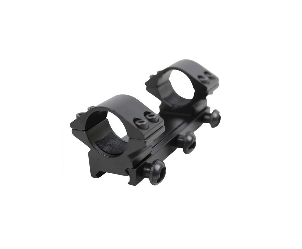 Suporte Luneta Unico Alto Tb 25.4, Tr 22, Al 12, Co 100 Quick Shot