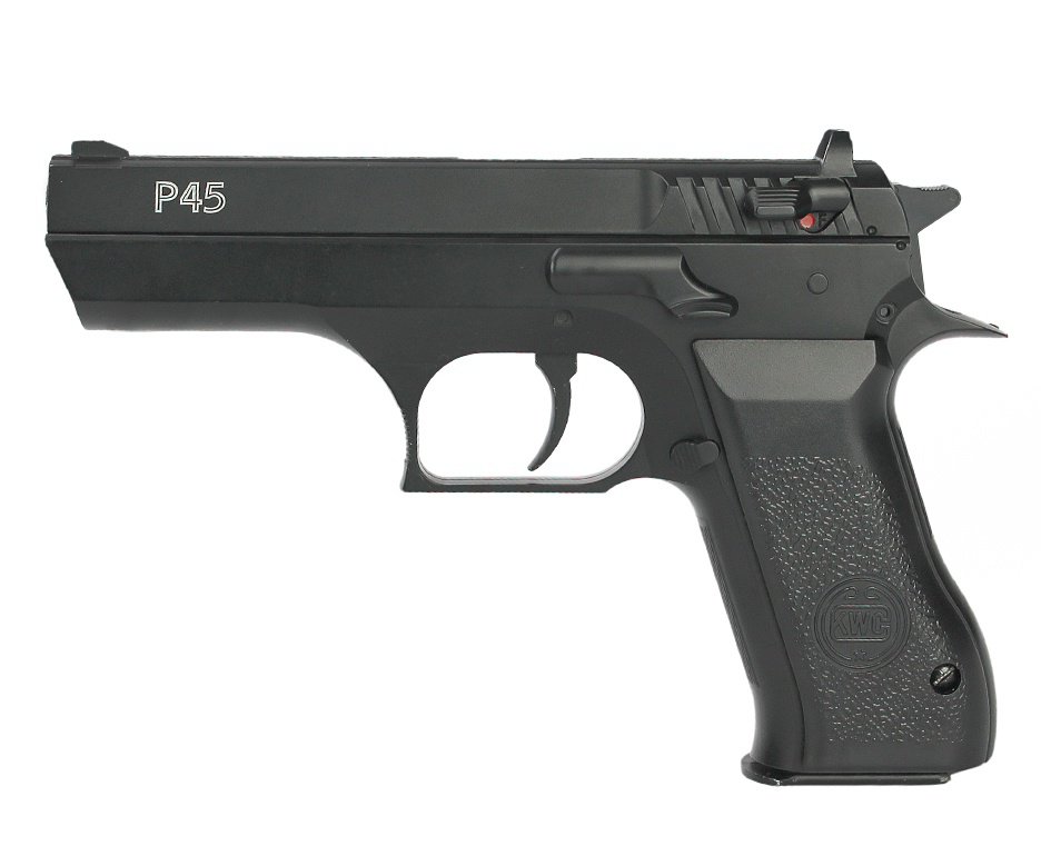 Pistola De Pressão Pcp Kwc P45 Cal 4,5mm Full Metal Rossi (Mostruário)
