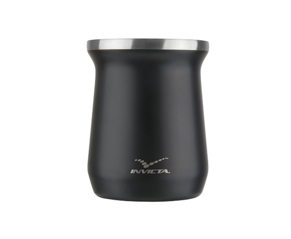 Cuia Invicta Térmica 250ml Preto