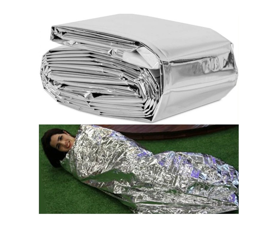 Cobertor De Emergência Em Alumínio