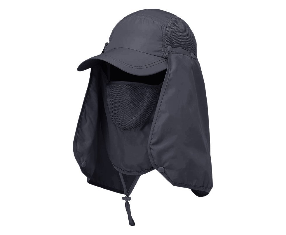 Bone Legionário Echo Life Com Mascara Proteção UV 40 Azul Marinho