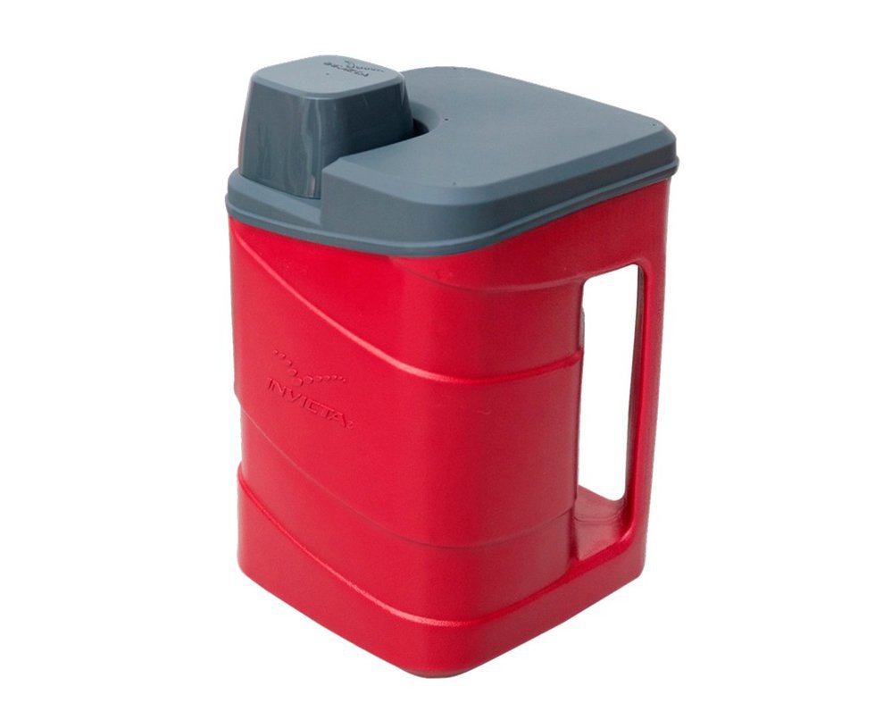 Garrafão Invicta Térmico 5L Maratona Vermelho Velvet
