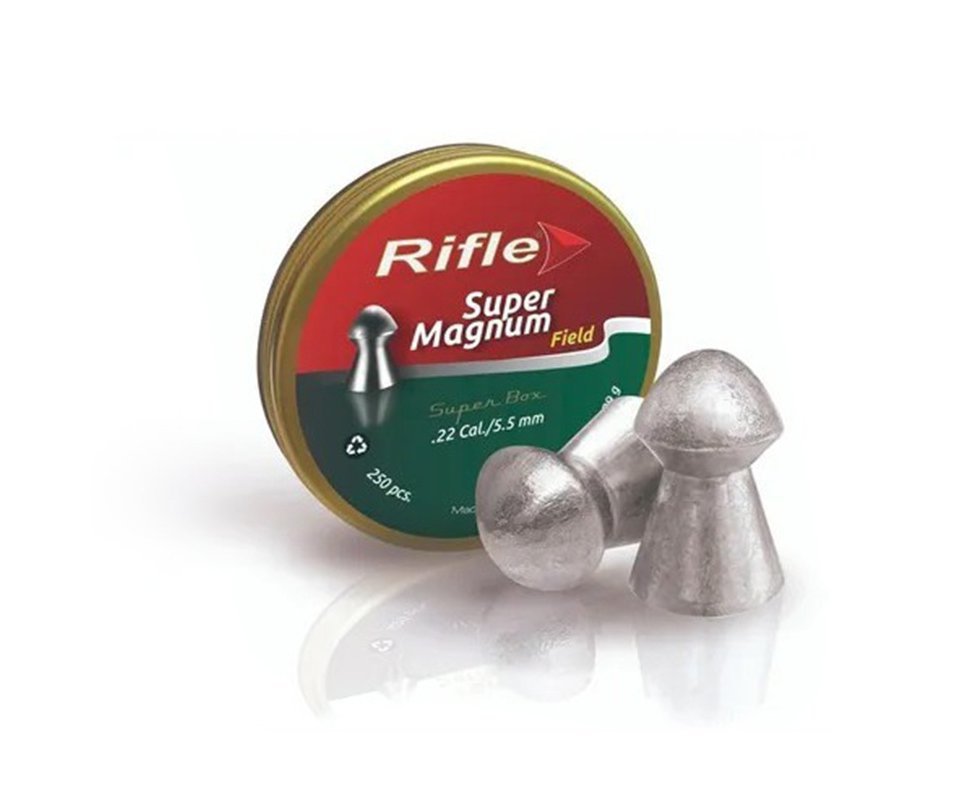 Chumbinho Rifle premium Super Magnum Field 5,5mm com 250und