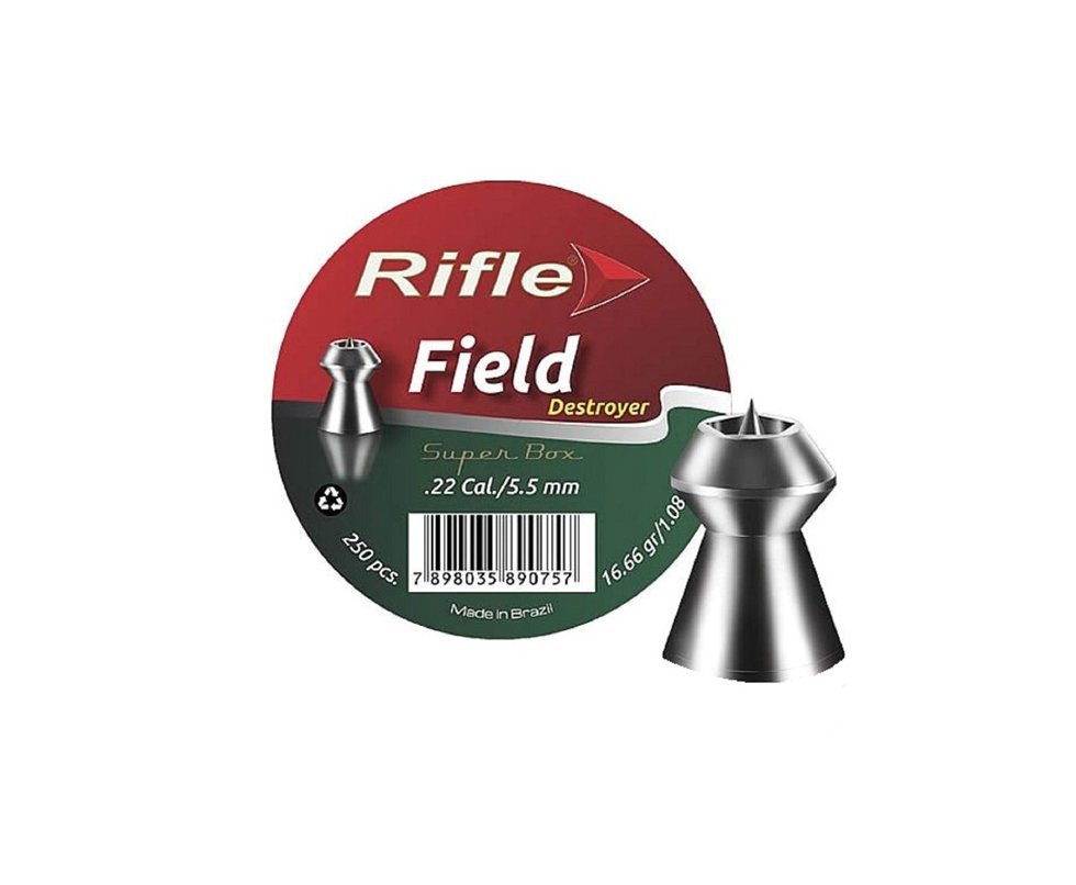 Chumbinho Rifle Destroyer Field 5,5mm-250 un