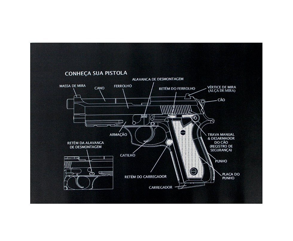 Tapete Gun Pad Pistola - Teisen