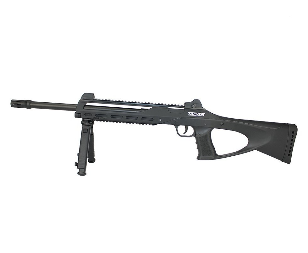 Carabina Rifle de Pressão CO2 TAC 45 Semi Auto 21 BBs Aço 4,5mm ASG
