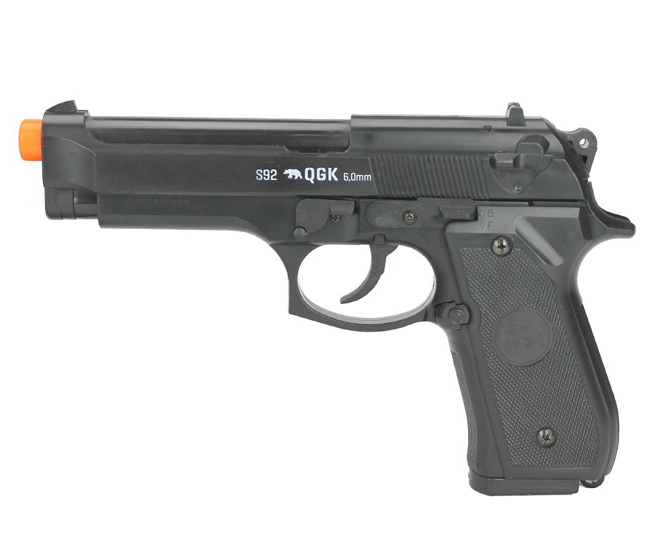Pistola de Airsoft  Beretta M92 S92 Spring 6mm - QGK by WE