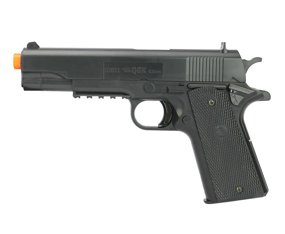 Artefato de Airsoft Spring S1911 6mm -QGK