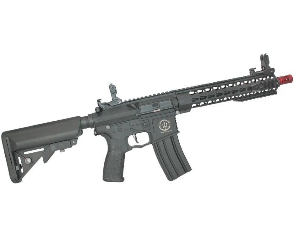 Rifle de Airsoft AR15 Neptune 10" Short ET Keymod 6mm Rossi + Capa + BBs