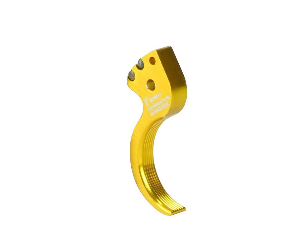 Lamina de Gatilho para Carabinas HW Super Curved Dourado Quick Shot