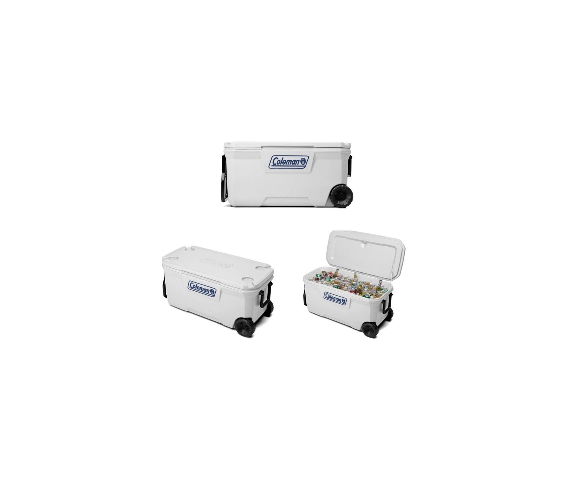 Caixa Térmica Coleman Marine 316 Series -100 Qt - 94 Lts com Rodas-Coleman