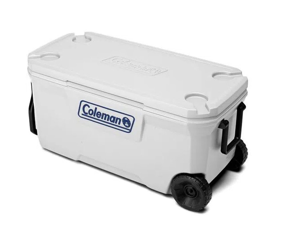 Caixa Térmica Coleman Marine 316 Series -100 Qt - 94 Lts com Rodas