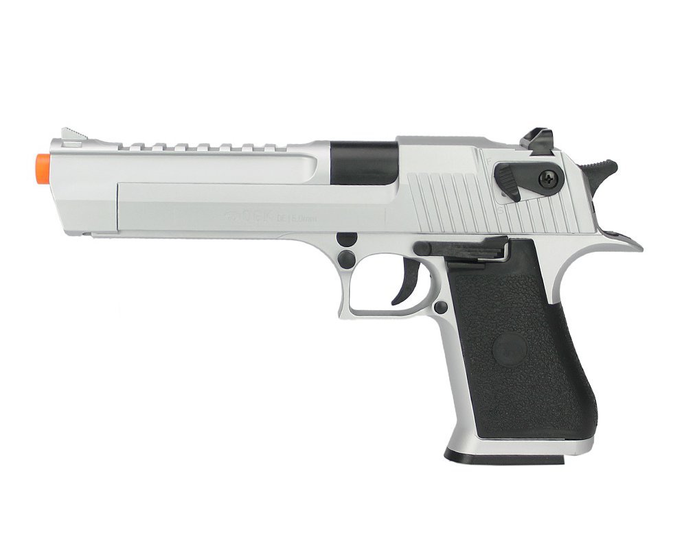 Artefato de Airsoft Spring Sde Bk 6mm QGK Prata