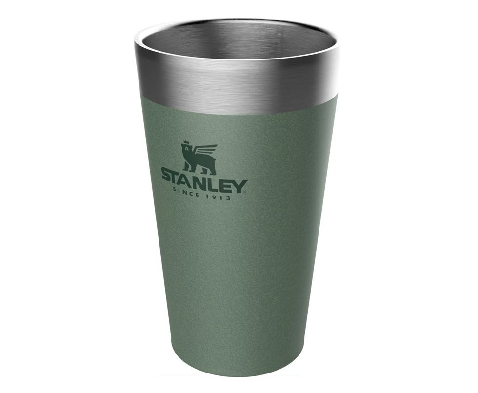 Copo Térmico Stanley De Cerveja Sem Tampa Hammertone Green 473ml