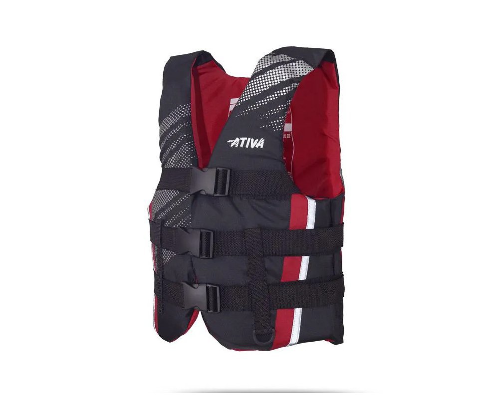 Colete Salva Vidas Ativa 55 Pro Homologado | Vermelho