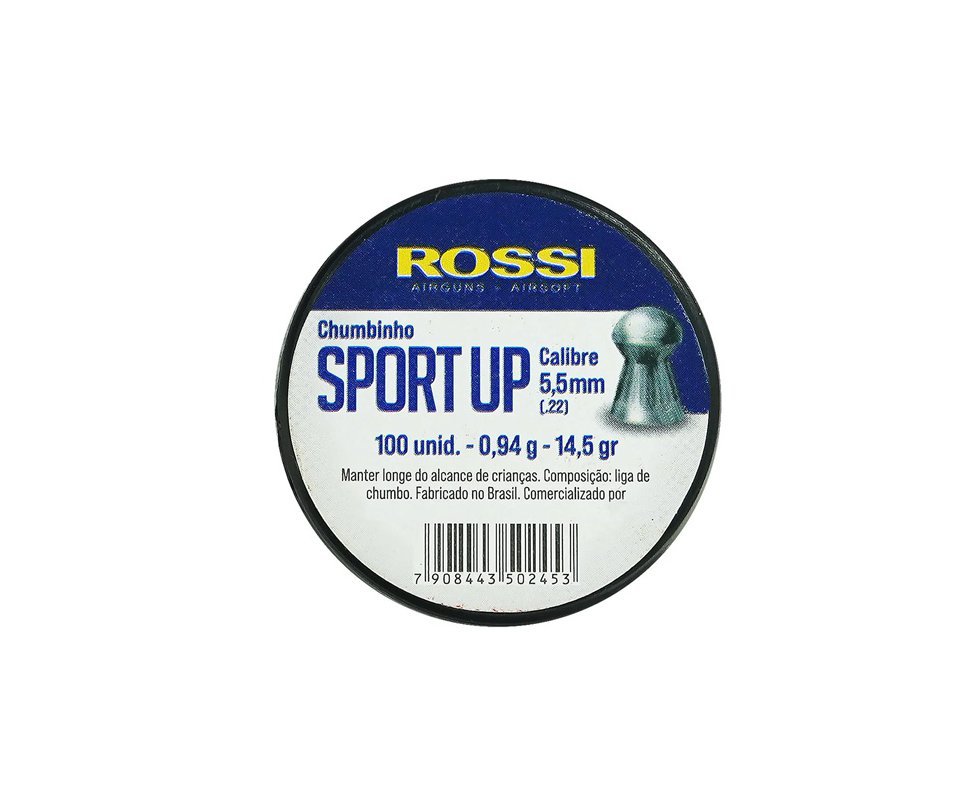 Chumbinho Rossi Target Sport UP 5,5mm (100un)