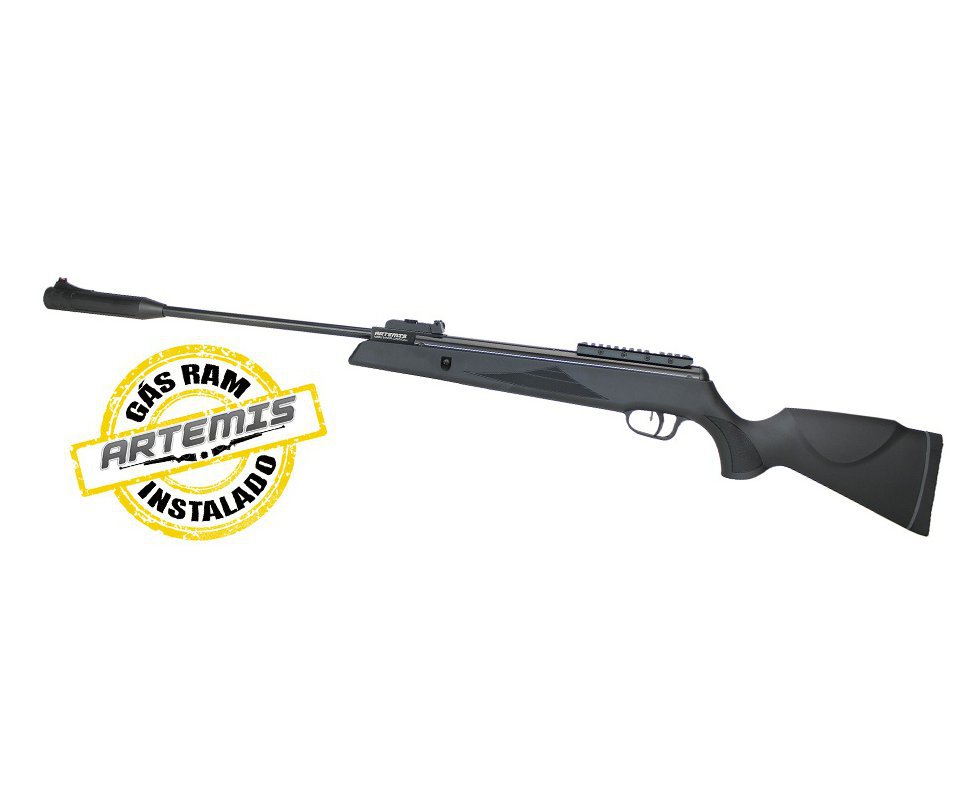 Carabina De Pressão Black Hawk Gas Ram 70kg 5.5mm Artemis
