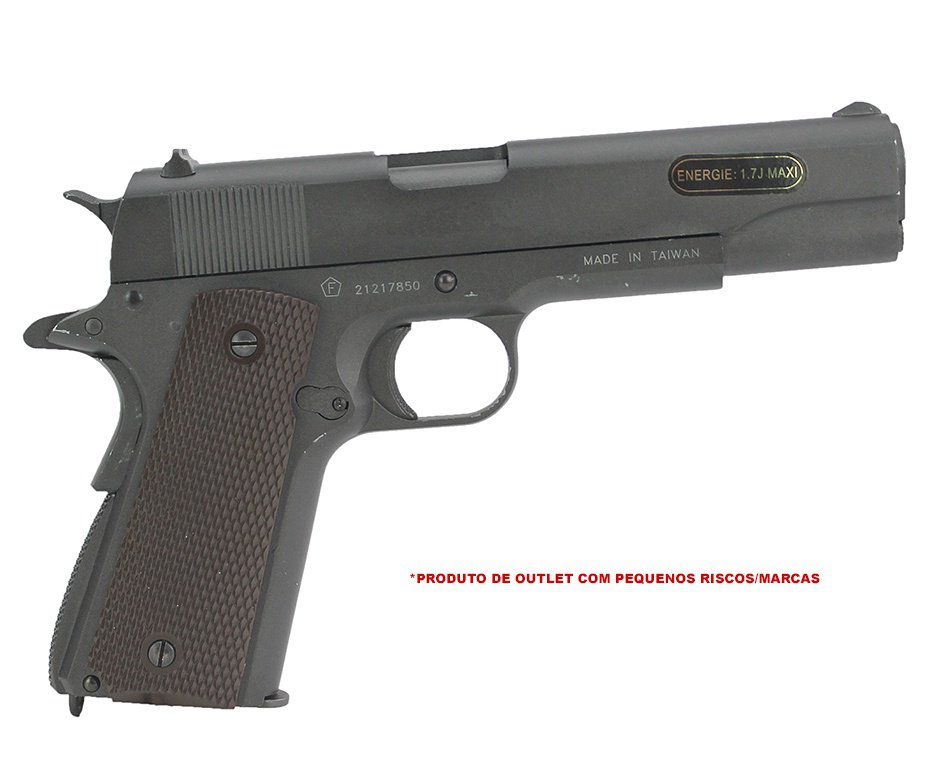 Artefato de Cilindro 12g MD Swiss Arms P1911 12G 4.5mm OUTLET