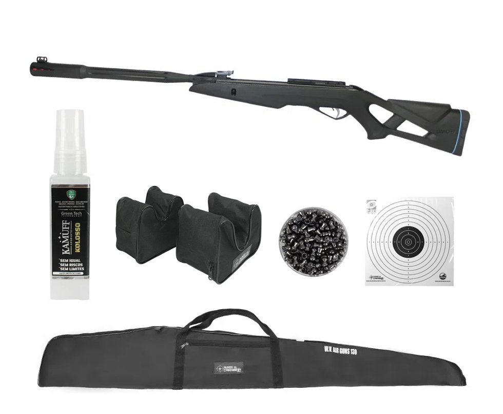 Carabina De Pressão Gamo Whisper Fusion Igt 5,5mm + KIT