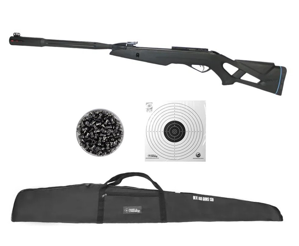 Carabina De Pressão Gamo Whisper Fusion Igt 5,5mm + Capa + Chumbinho