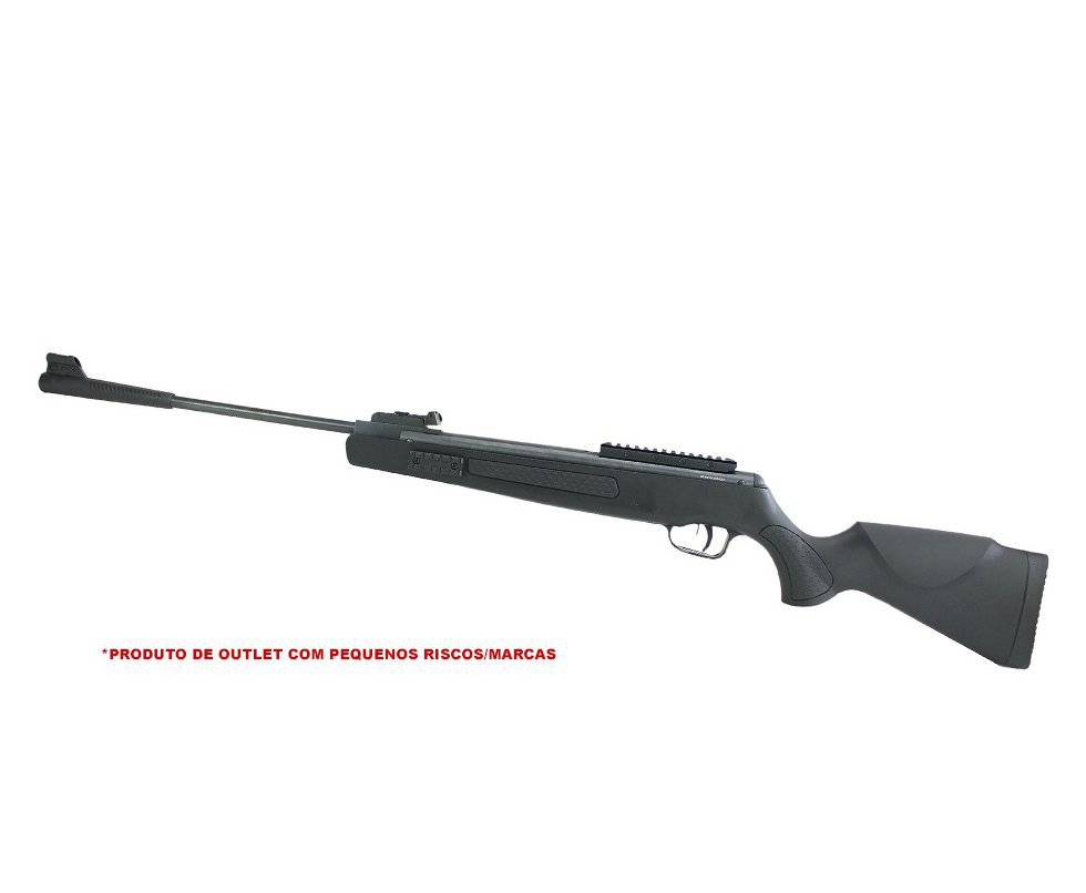 Carabina De Pressão Artemis SR1400 Everest Black 5,5mm Gas Ram 70kg Instalado SPA -Mostruário