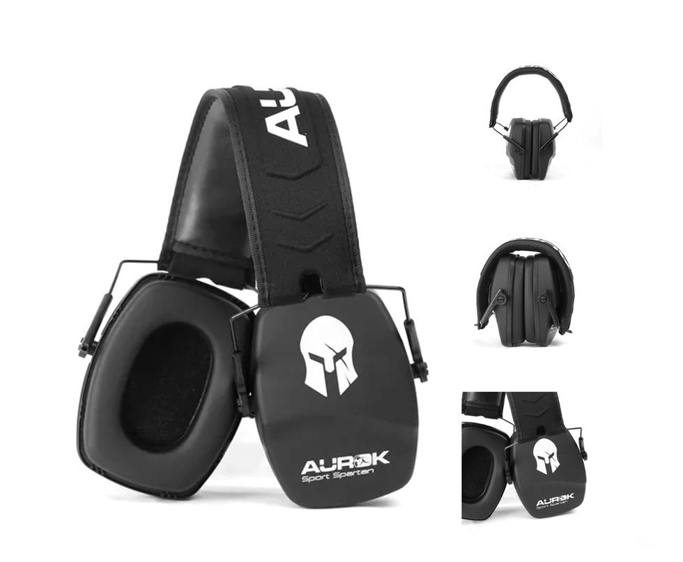 Abafador Aurok Sport Spartan 25db- Tiro Esportivo