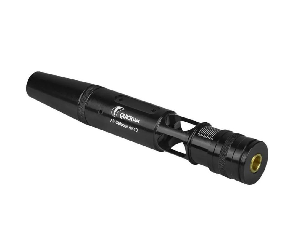Muzzle Break Quick Shot Air Stripper Ajustavel Pro 16mm Preto