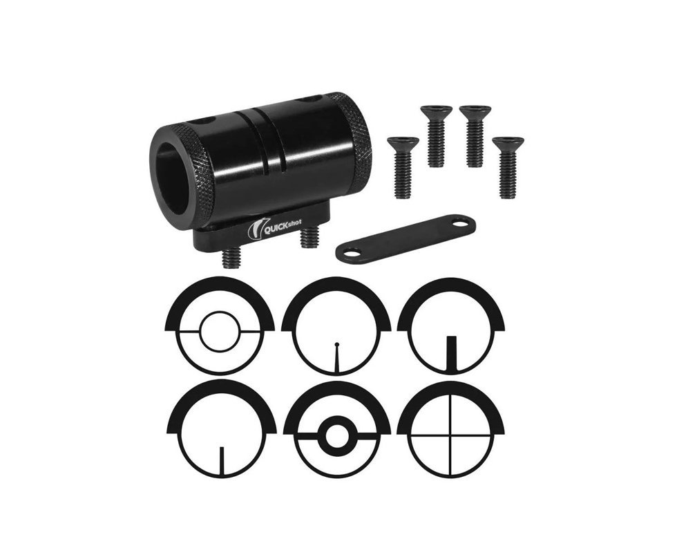 Massa de Mira Tipo Tunel para carabinas de pressão - Quick Shot