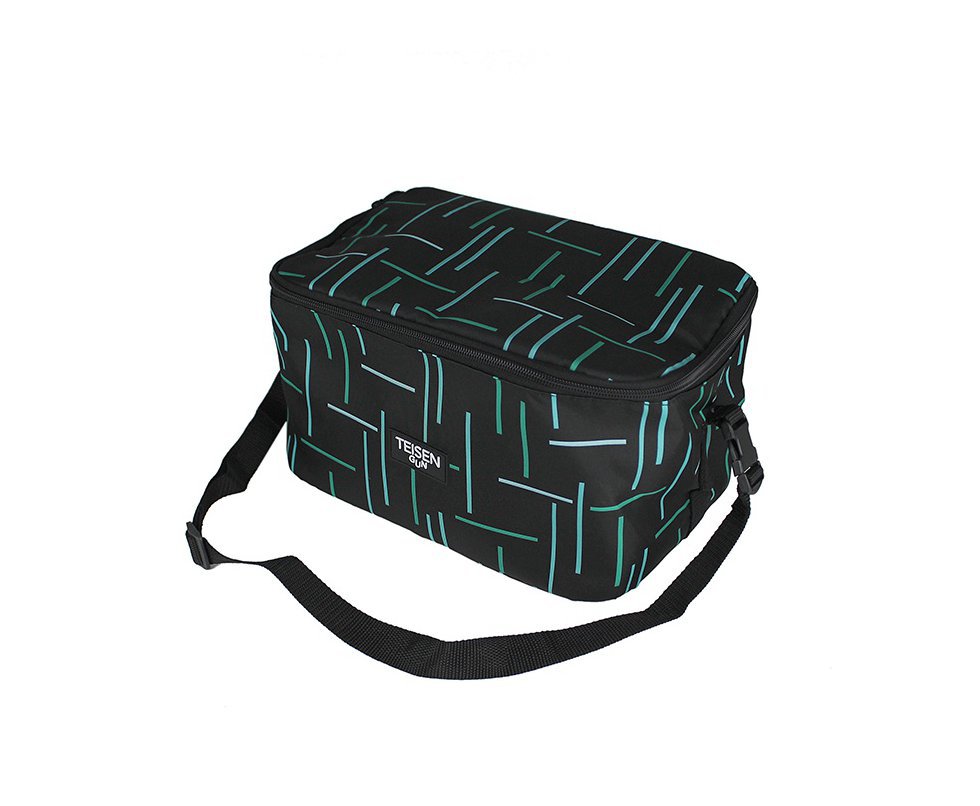 Bolsa Térmica Teisen Gun Verde/Preto 5L - M 15X21cm