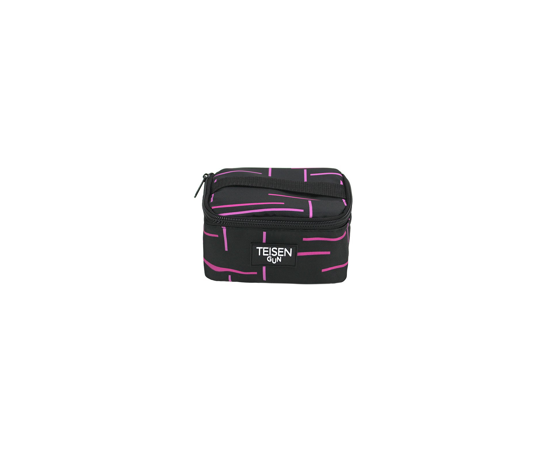 Bolsa Térmica Teisen Gun Rosa/Preto P 11X15cm
