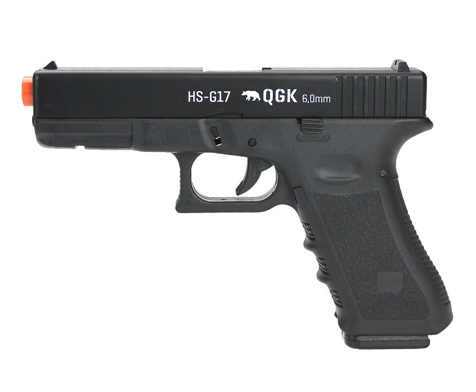 Artefato de Airsoft Spring HS-G17 6mm QGK