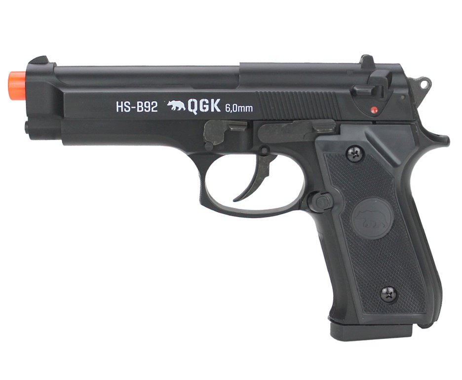Pistola de Airsoft Spring Beretta M92 HS-B92 6mm QGK WE