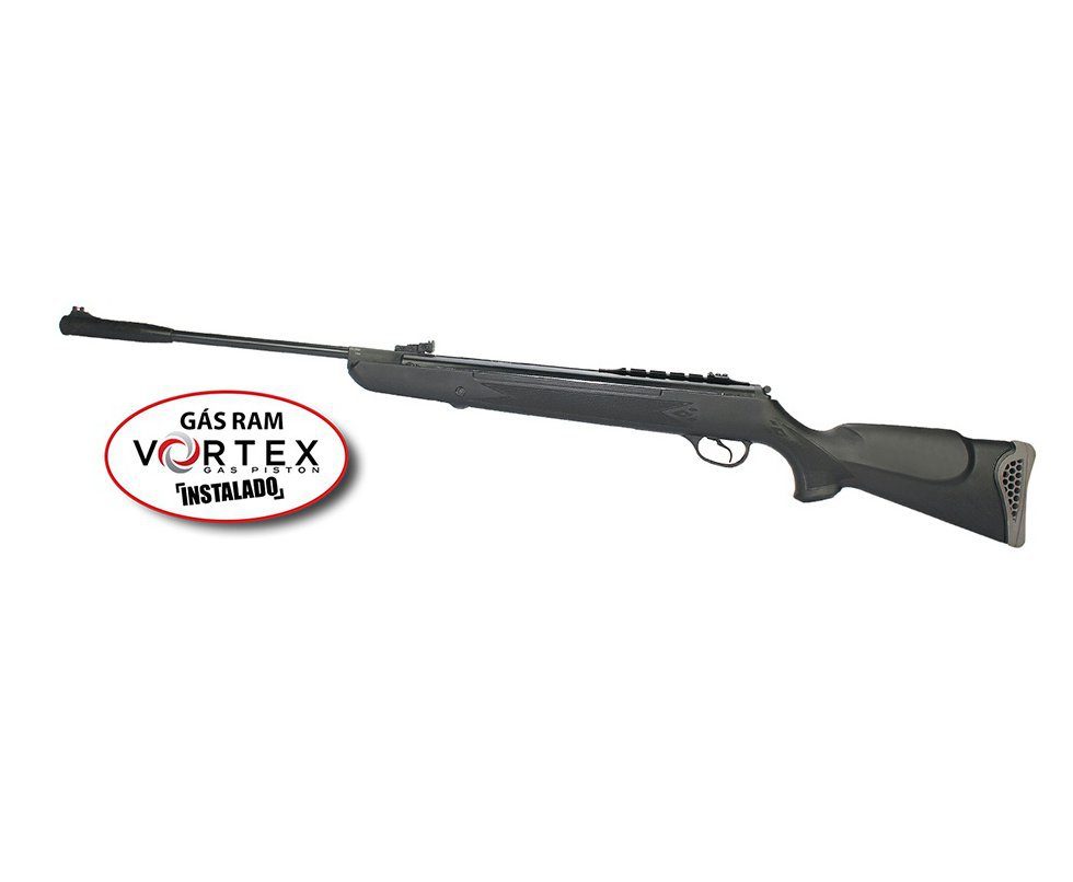 Carabina de Pressão Hatsan HT 125 Gas Ram Vortex 6.35mm Rossi