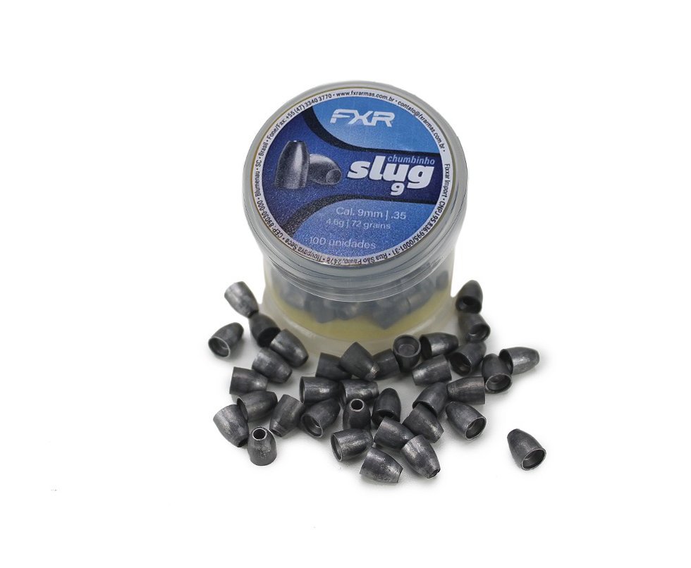 Chumbinho FXR Slug 9mm 4,6g 100un