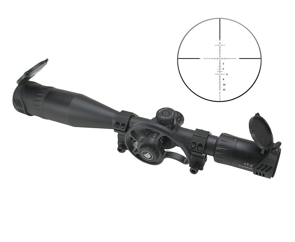 Luneta Discovery VT-Z 6-24X50SF FFP Primeiro Plano Focal - Rossi